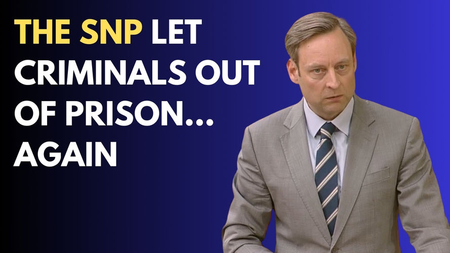 The SNP let criminals out of prison... again